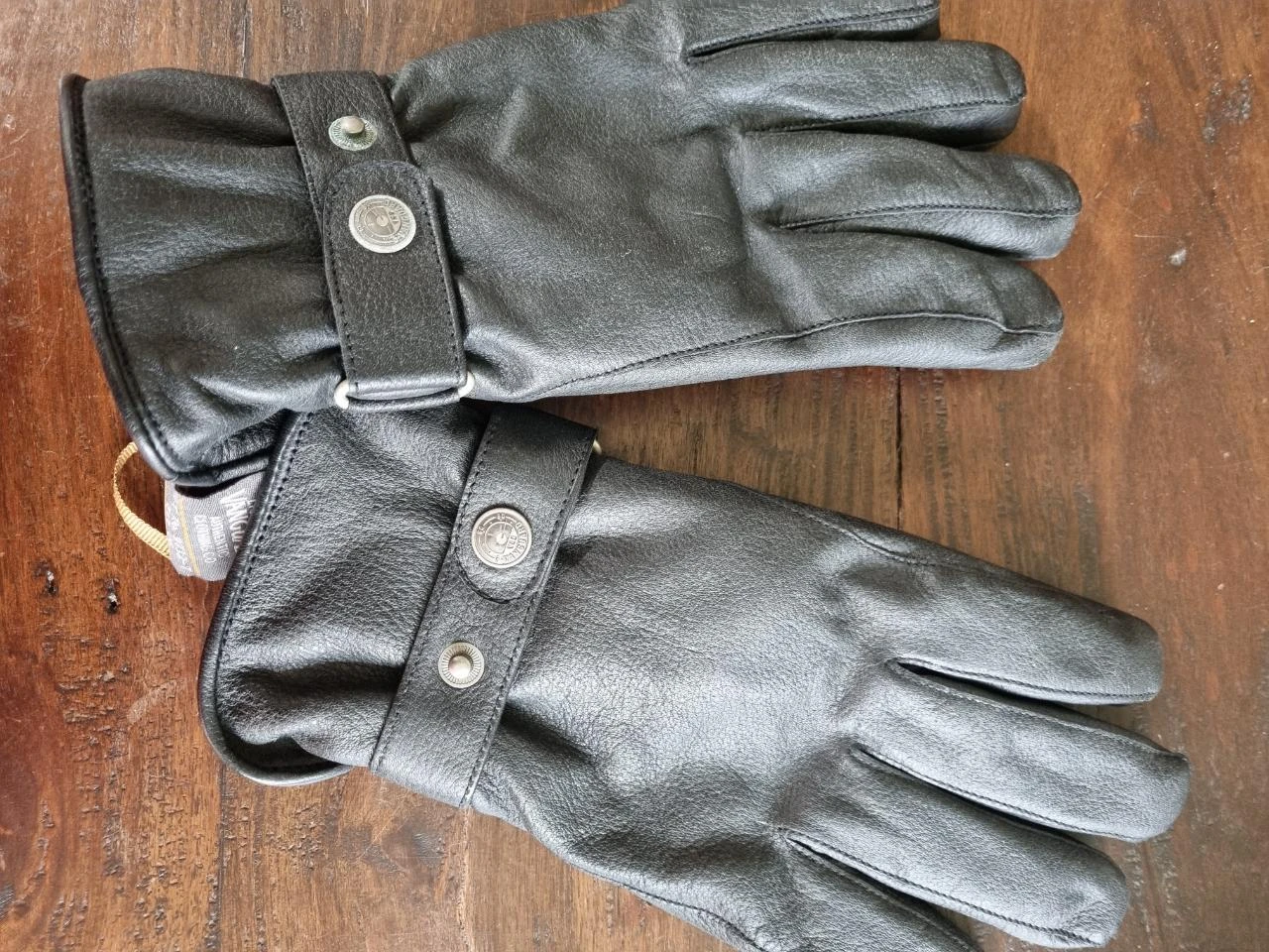 Leren heren handschoenen M/L